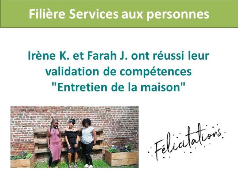 Filière Sap réussites Farah