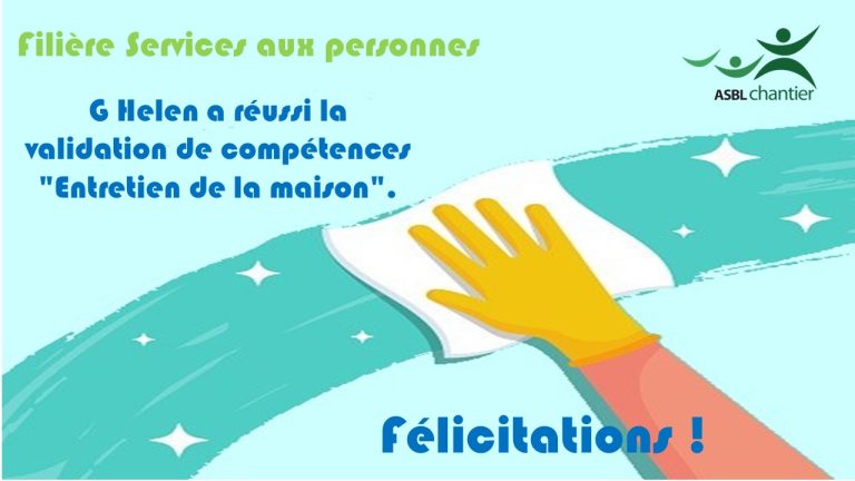 validation des compétences GHelene 12 2021