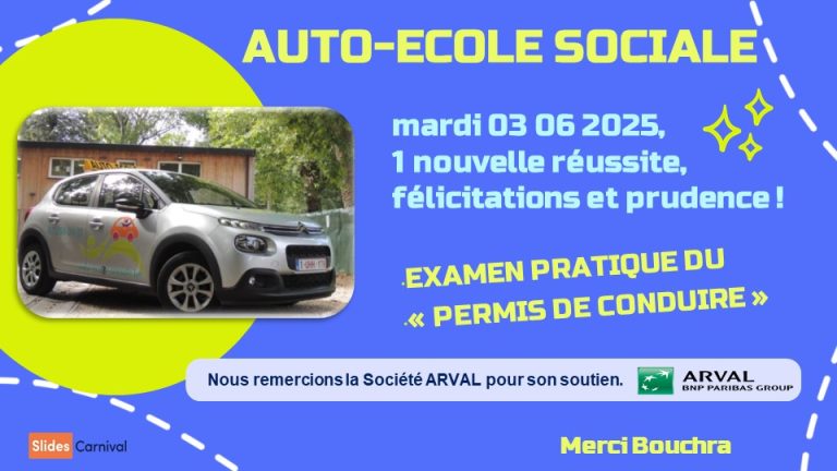 AES ARVAL 1 réussite 03 06 25