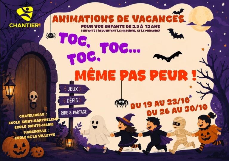Flyer animations vacances 10 2026 R